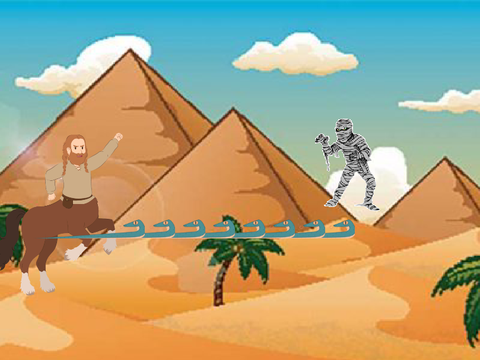 Horrible Histories: Ancient Egypt sprites remix remix