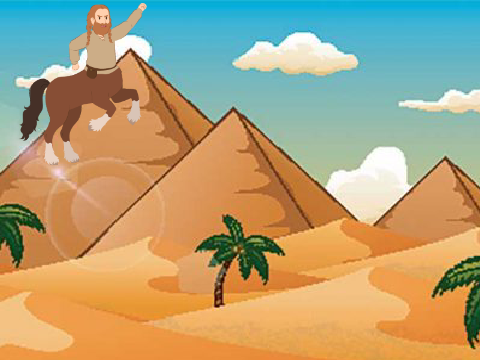 Horrible Histories: Ancient Egypt sprites remix remix remix