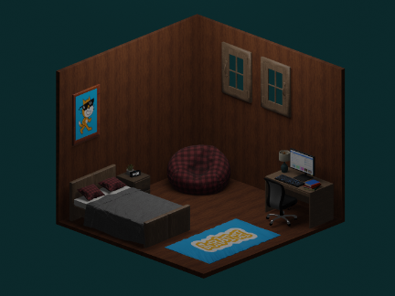 Render - Scratch Bedroom