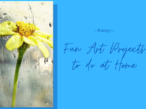 ✰Fun Art Projects to do at Home✰