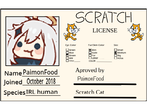 Make Your Own Scratch License remix