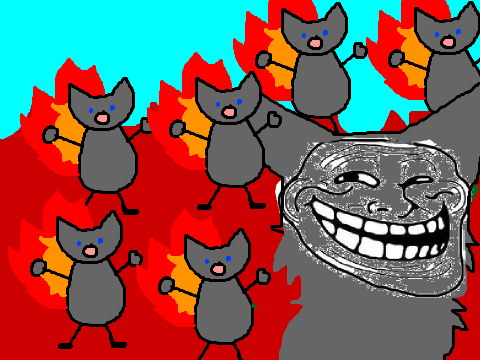 Crazy weird guy makes clan blow up