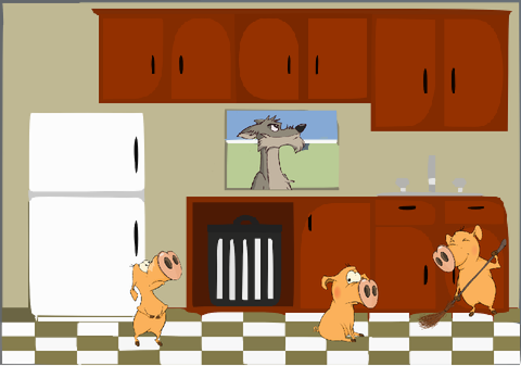 Three Little Pigs remix