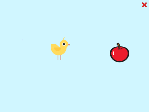 Pick up the fruit.
