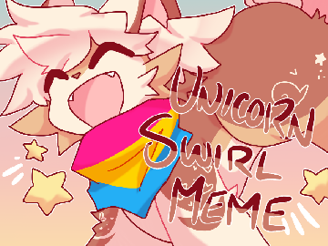 Unicorn Swirl Meme | Pride Month!!