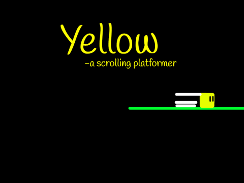 Yellow- A scrolling platformer