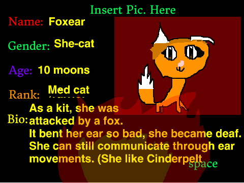 FireClan Bio: Foxear