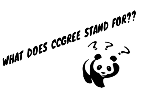 WHAT DOES CCGREE STAND FOR??
