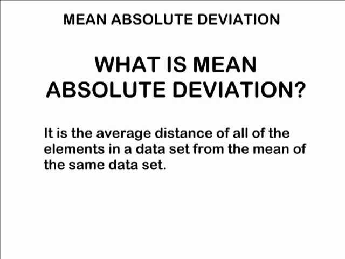 M.A.D. Calculator