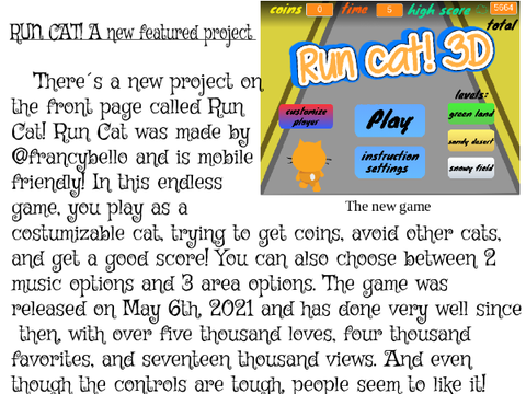 My article - Run Cat
