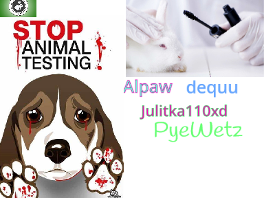 Stop animal testing! Remix this and sign!