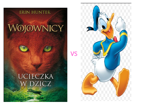 co wolisz?Wojownicy - serce Kaczor donald-gwiazdka Kaczor Donald