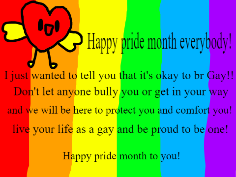 Happy pride month!