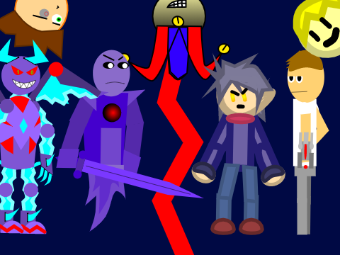 Voidstar and Gengaster VS Akira and Scientist [XI]