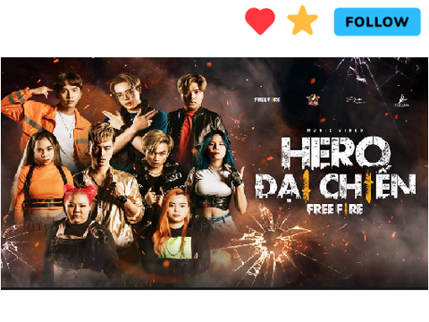 hero đại chiến free fire-hero team 