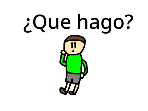 ¿Que hago?