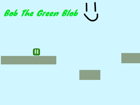 Bob the green blob Platformer