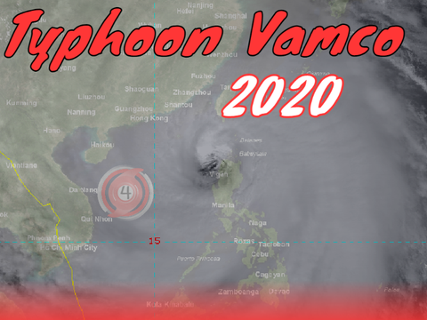 The track of Typhoon Vamco/Ulysses (2020)