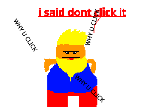 U shall not click