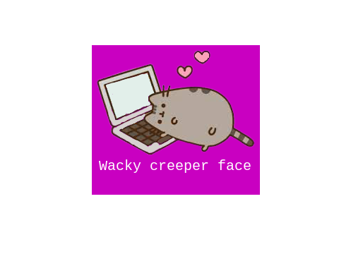 pfp for wacky creeper face