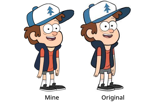Gravity Falls Dipper Art