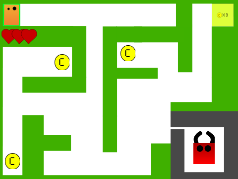 (WORK IN PROGRESS) Maze game but slightly improved