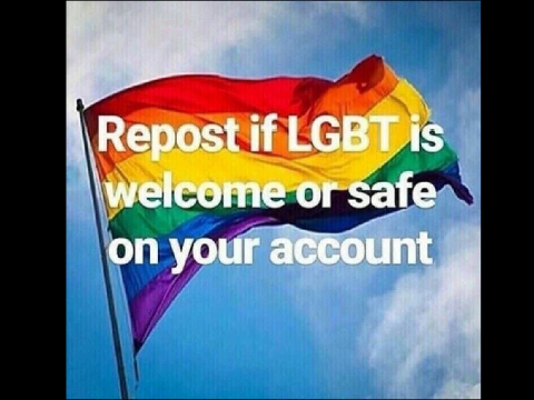 Remix if the LGBTQ+ community is welcome or safe on your account(Remix #Idk)(lance remix)(Aly… remix