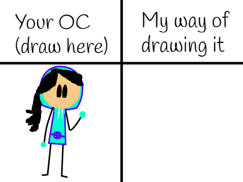 I Will Draw Your OC My Way! remix