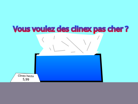 Exemple Pub Kleenex