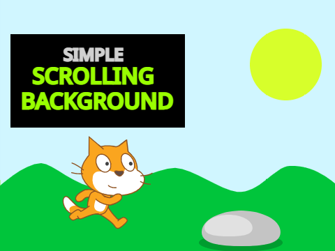 Simple scrolling background remix