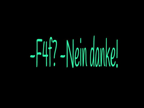 -F4F? -Nein danke!