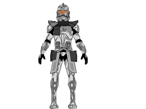 Galactic Marine Trooper Shadow