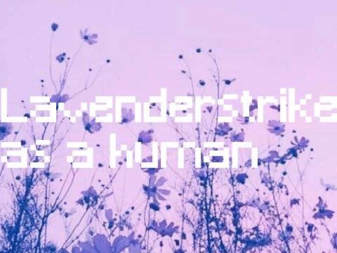|| Lavenderstrike as a Human! ||