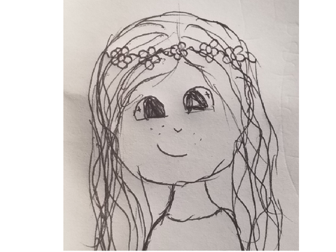 i tried to draw a human... 