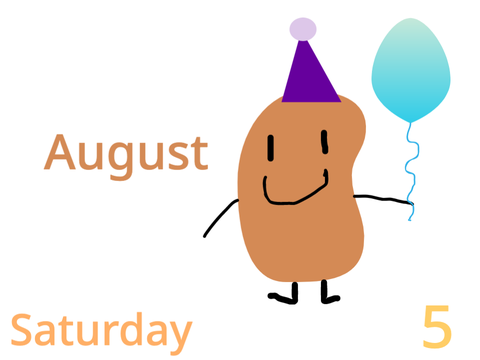 Potato Calendar