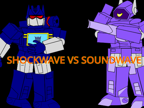 Transformers Shorts S1 E1: Soundwave and Shockwave Argue... (Animation) //Jade Winglet //