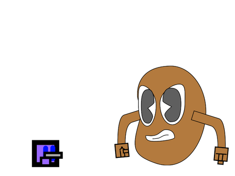 defeat the spud! cuphead fan game boss