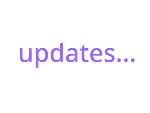 -important updates-