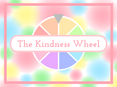 The pastel kindness wheel