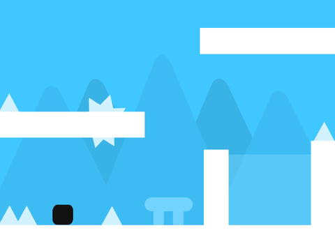Platformer Engine with main menu for _Minimalistic_