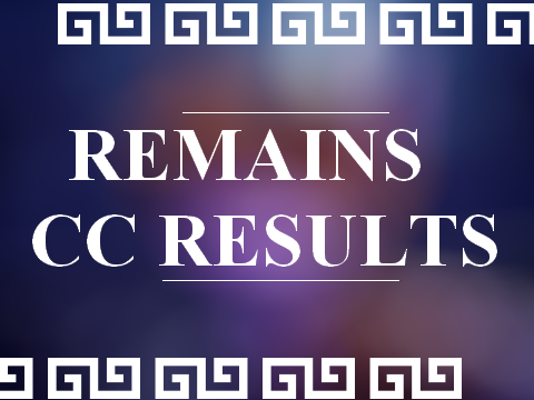 REMAINS - CC WINNERS