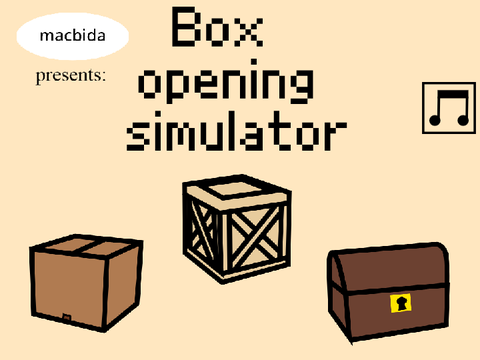 Box opening simulator | entry for rishavscratchwork's game jam
