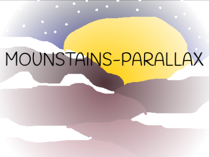 mounstains -parallax