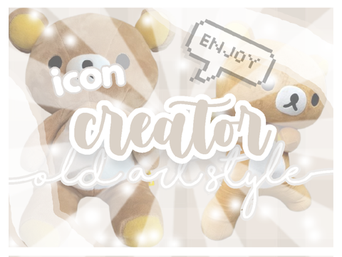 ₊˚ପ⊹ icon creator