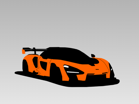 Mclaren Senna speedometer