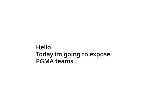 PGMA TEAMS EXPOSED