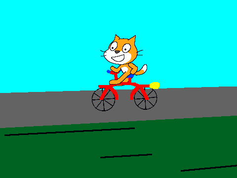 Scratch's rocket bike