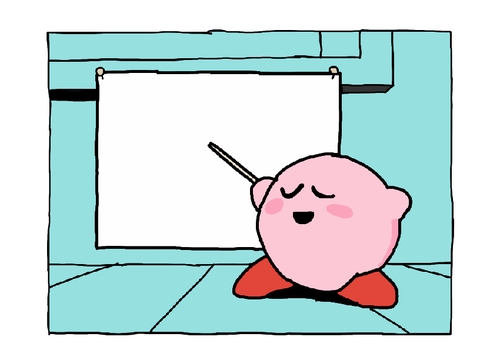 Kirby explica MeMe vector 