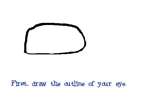How to Draw Part 1: Drawing a simple eye! ☺
