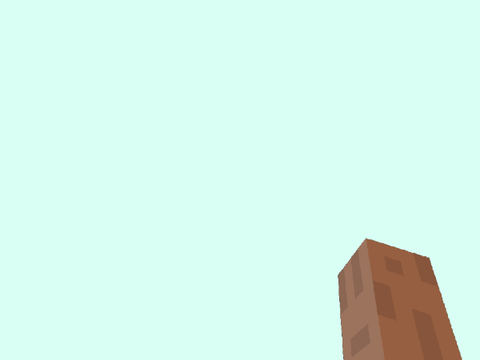3D minecraft terrain
